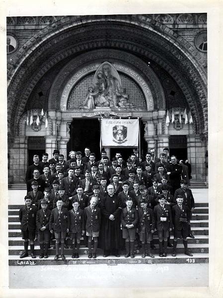 Lourdes Pilgrimage 1958.jpg - School pilgrimage to Lourdes in 1958.